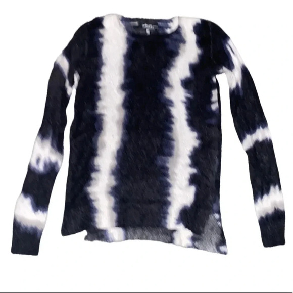 Saks 5th Avenue women’s tie dye cashmere crew neck sweater Sz Xs - Picture 10 of 10